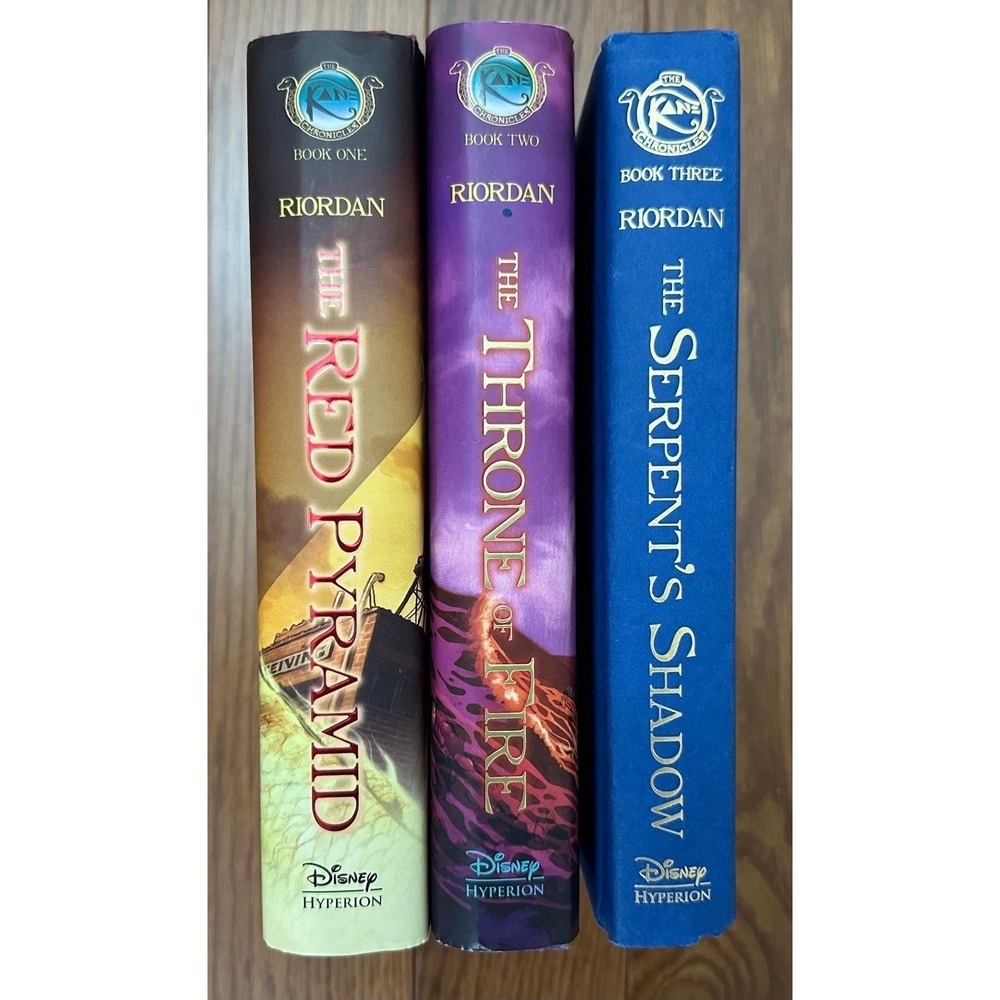 The Kane Chronicles‎ Collection Rick Riordan 3 Books Set (Hardcover)